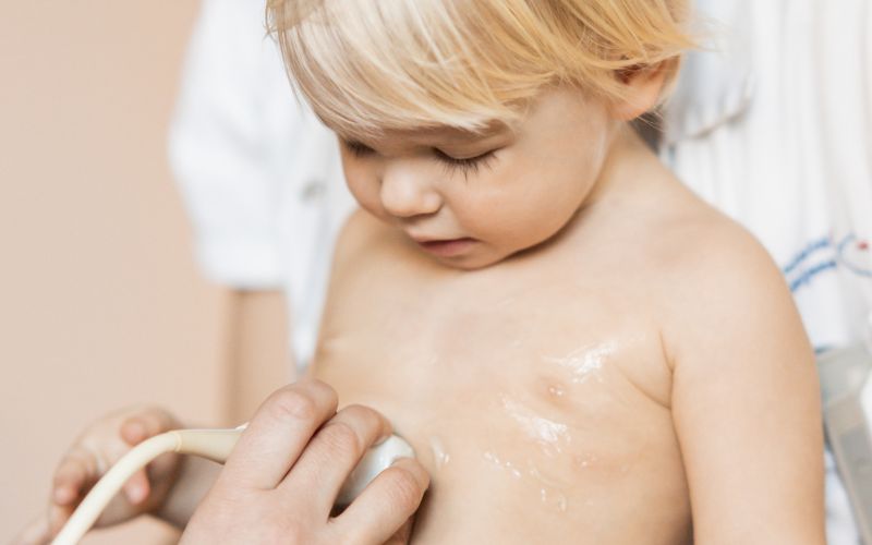 badanie serca dziecka